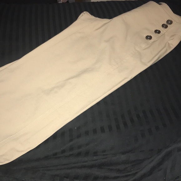 Double Row Button Up Pants - Picture 3 of 7